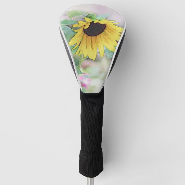 'Bashful Sunflower' Golf Headcover (Vorderseite)