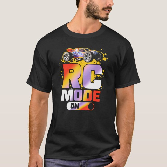 Bashing Truggy Rc Modus auf Rc Car T-Shirt (Vorderseite)