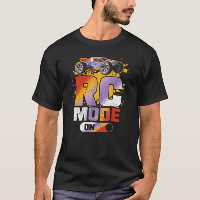Bashing Truggy Rc Modus auf Rc Car T-Shirt (Vorderseite)