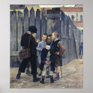 Bashkirtseff - ein Treffen Poster