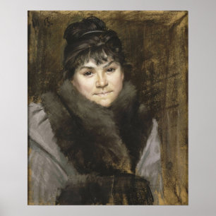 Bashkirtseff - Portrait von Madame X Poster