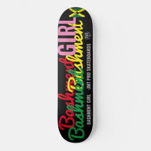 BASHMENT GIRL OFFIZIELL 8 1/4" Skateboard Deck