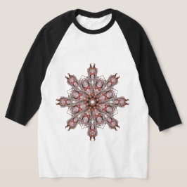 Basic 3/4 Ärmel Raglanshirt T-Shirt