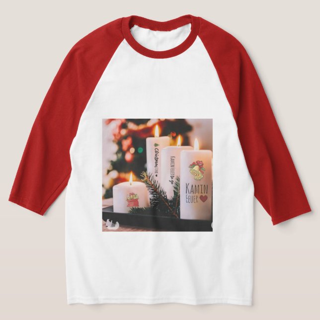 Basic 3/4 Sleeve Raglan T - Shirt für Männer (Ablage )