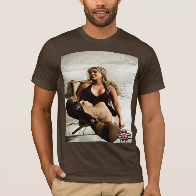 Basic Bella Leinwand T - Shirt Laid (Vorderseite)