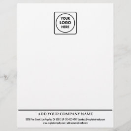 Basic Business Logo Contact Info letterhead Briefbogen