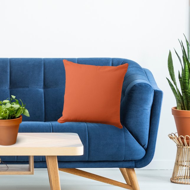 Basic Color Mandarin Orange Kissen (Von Creator hochgeladen)