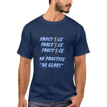 Basic Dark HorseShoe Pitching Tee
