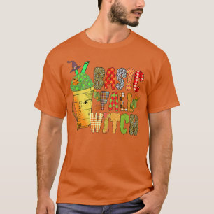 Basic Fall Hexengetränke Pumpkin Gewürz Halloween  T-Shirt