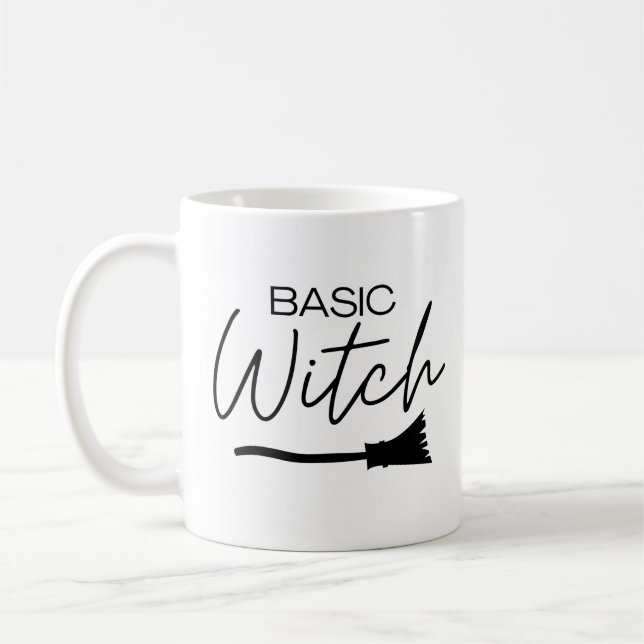 Basic Hexenmeistergeschenk Kaffeetasse (Links)
