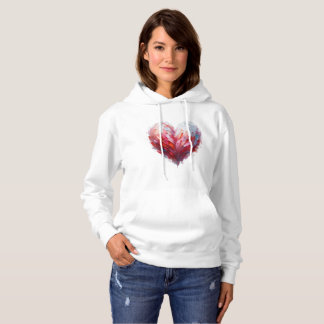 Basic Hooded Sweatshirt - Liebe ist eine Kunst