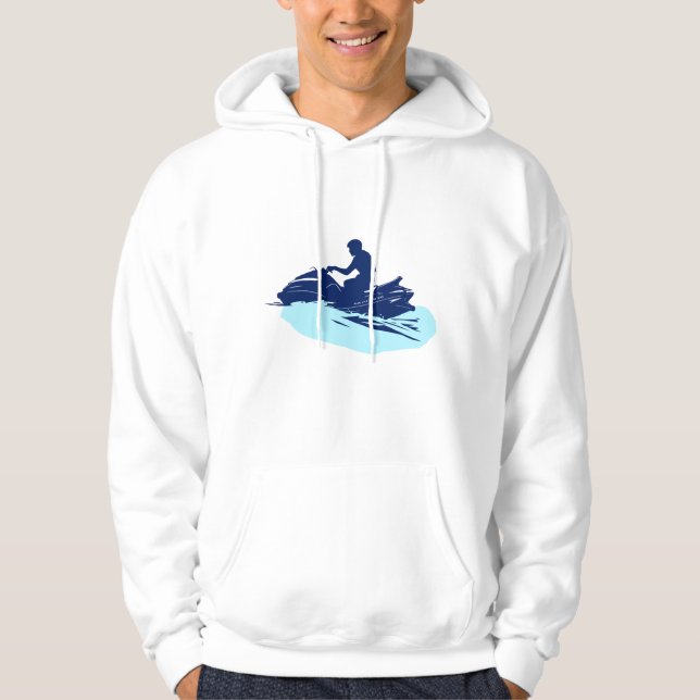 Basic Kapuzen-Sweatshirt | Wassersport | Jetski Hoodie (Vorderseite)