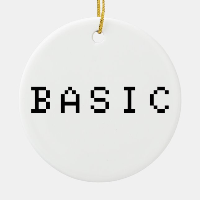 BASIC KERAMIK ORNAMENT (Vorne)