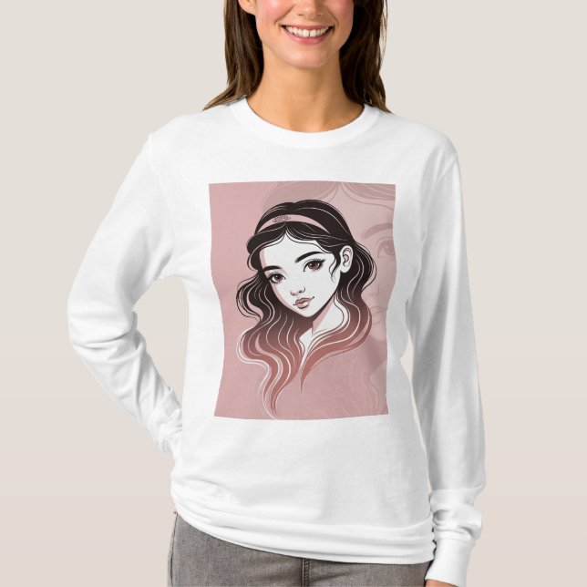 Basic Long Sleeve T-Shirt (Vorderseite)