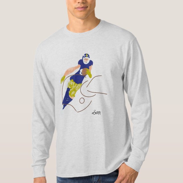 Basic Long Sleeve T-Shirt : The Kickoff (Vorderseite)