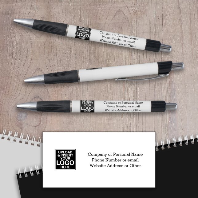 Basic Office-Firmenlogo mit 3 Textzeilen Kugelschreiber (Von Creator hochgeladen)