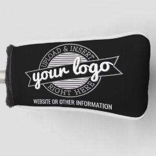 Basic Office-Firmenlogo mit Kontaktinformationen Golf Headcover