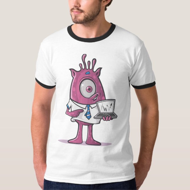 Basic Ringer T-Shirt (Vorderseite)