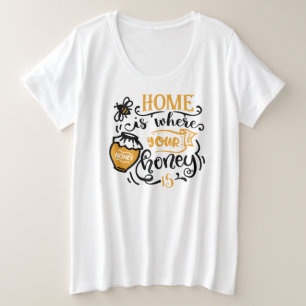 Basic-T - Shirt mit Plus-Größe