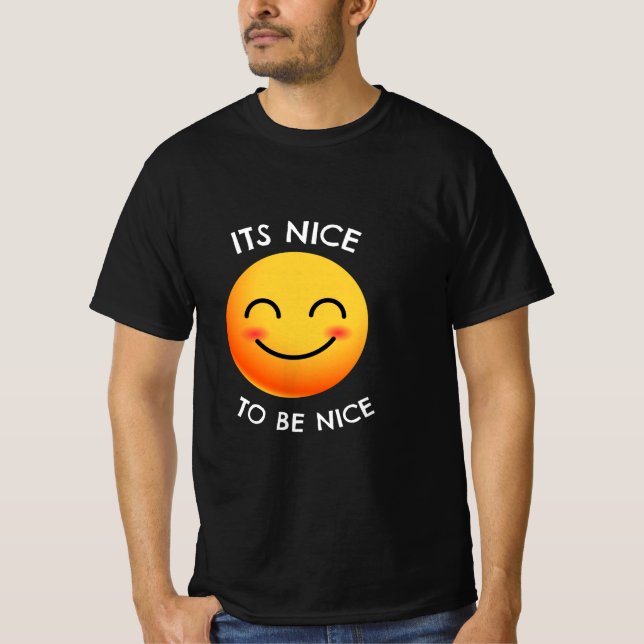 Basic T Shirt von "good be happy collection" (Vorderseite)