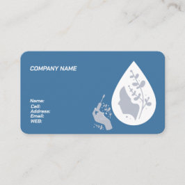 BASIC TEMPLATE BUSINESS CARD Make-up Artist Visitenkarte