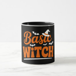 Basic Witch Funny Halloween Tasse