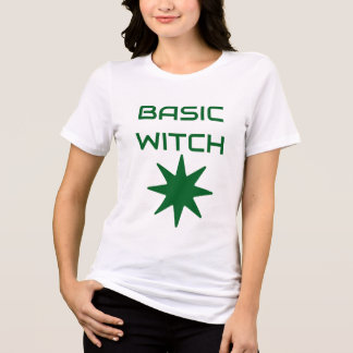 BASIC WITCH - Funny Witchy Ästhetisches T-Shirt Tri-Blend Shirt