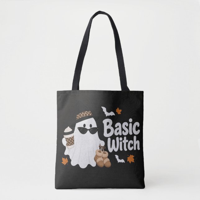 Basic Witch Ghost Shirt | Glamouröses Halloween-De (Vorderseite)