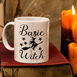 Basic Witch" Halloween – Cute Flying Witch Kaffeetasse