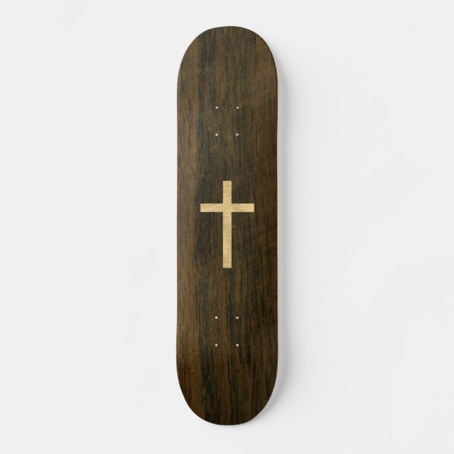 Basierendes Christliches Kreuzholz-Ahornholz Skateboard (Vorderseite)