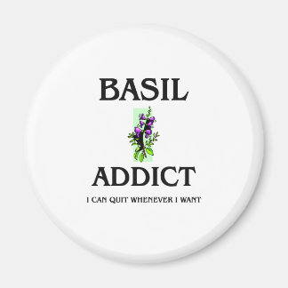 Basil Addict Magnet