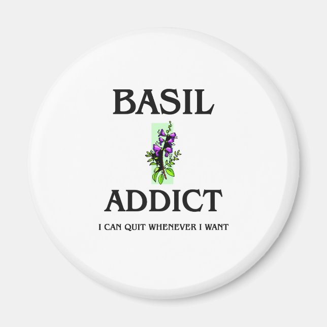 Basil Addict Magnet (Vorne)