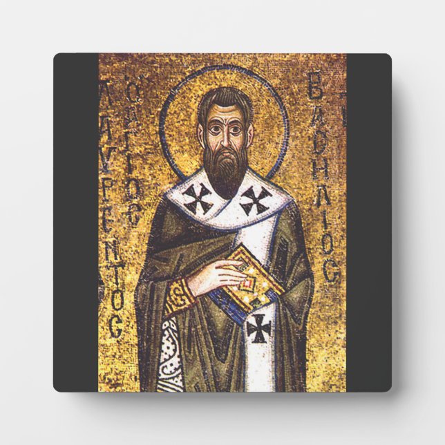 Basil de Caesarea Fotoplatte (Vorderseite)