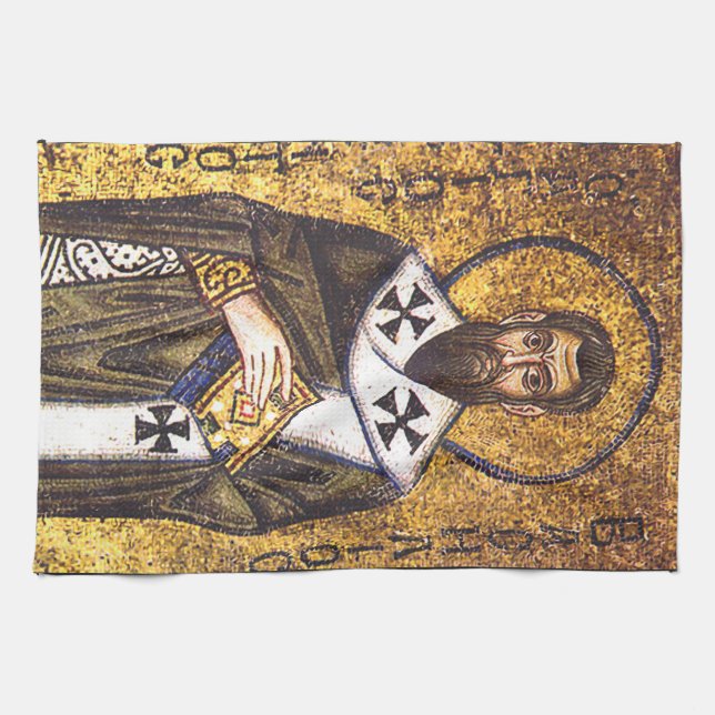 Basil de Caesarea Geschirrtuch (Horizontal)