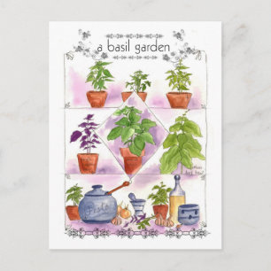 Basil Garden Unexpected Classic Tour Postkarte