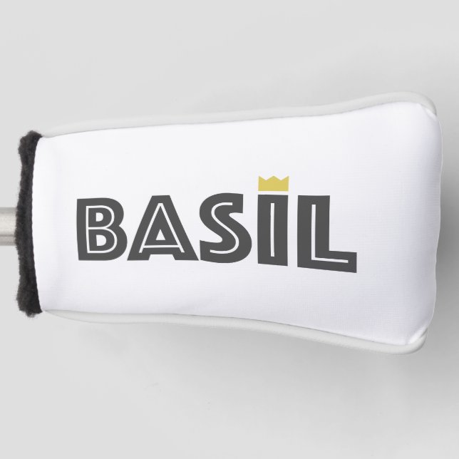 Basil Golf Headcover (Vorderseite)
