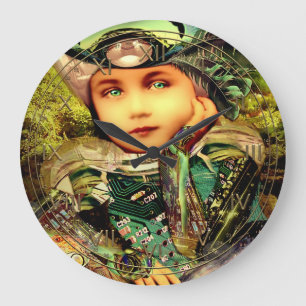 Basil Große Wanduhr