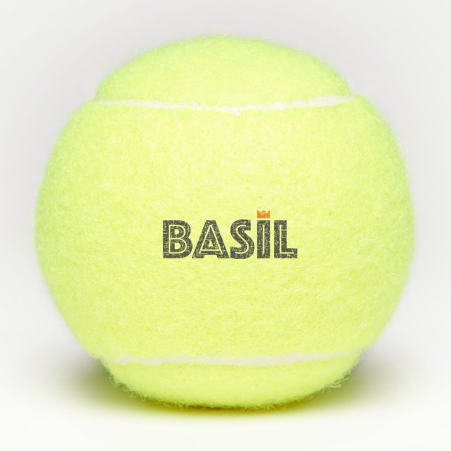 Basil Tennisbälle (Vorderseite)