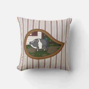 Basil the Pig Pillow Kissen