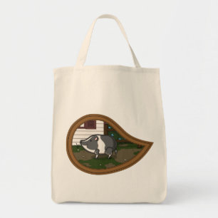 Basil the Pig Tote Bag Tragetasche