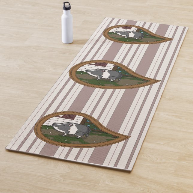 Basil the Pig Yoga Mat Yogamatte (Beispiel)