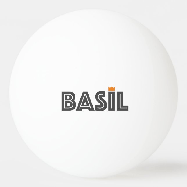 Basil Tischtennisball (Vorderseite)