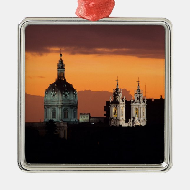 Basilica da Estrela, Bairro Alto, Lissabon Ornament Aus Metall (Vorne)