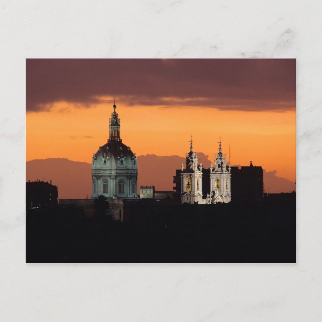 Basilica da Estrela, Bairro Alto, Lissabon, Postkarte (Vorderseite)