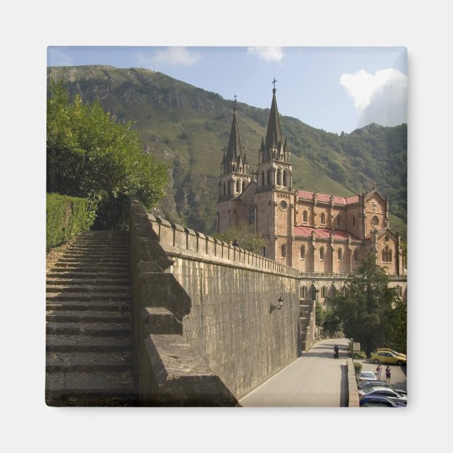 Basilica de Covadonga, Nordwestspanien. Magnet (Vorne)