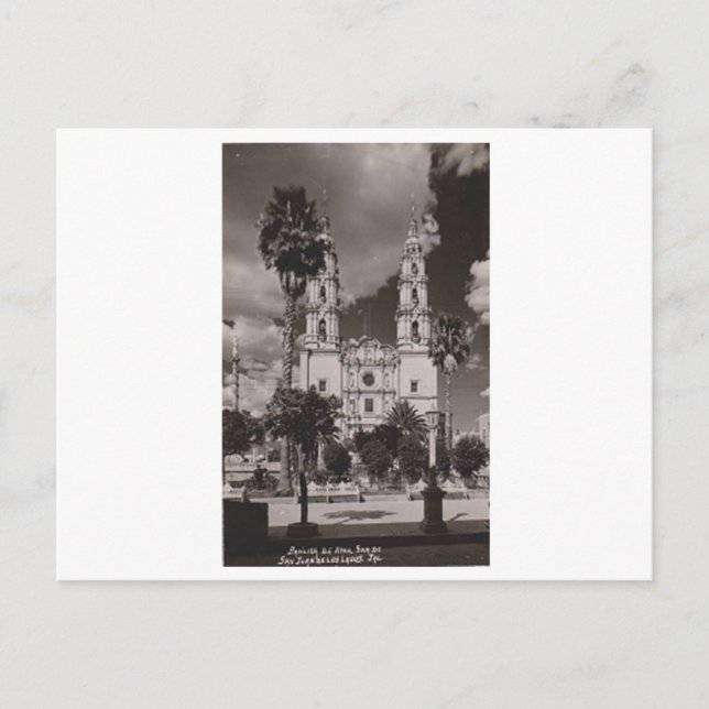 Basilica de Nuestra San Juan De Los Lagos/Mexiko Postkarte (Vorderseite)