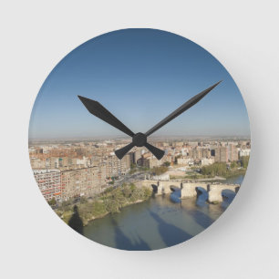 Basilica de Nuestra Senora del Pilar Runde Wanduhr