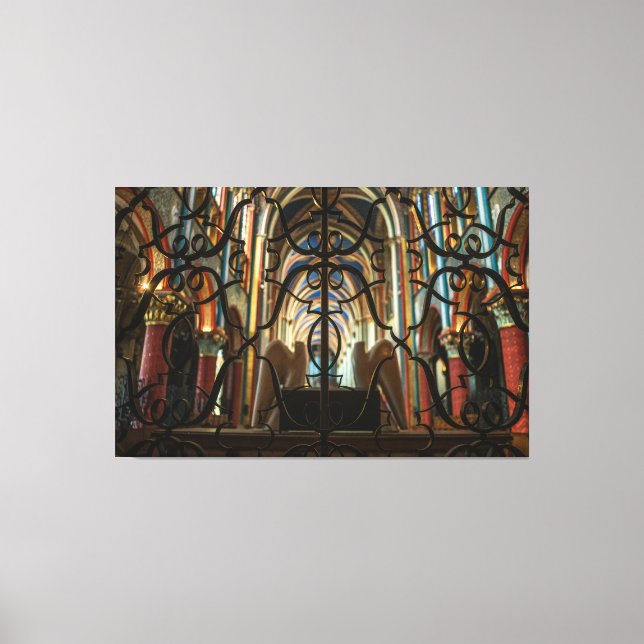 Basilica di Paris Leinwanddruck (Vorderseite)