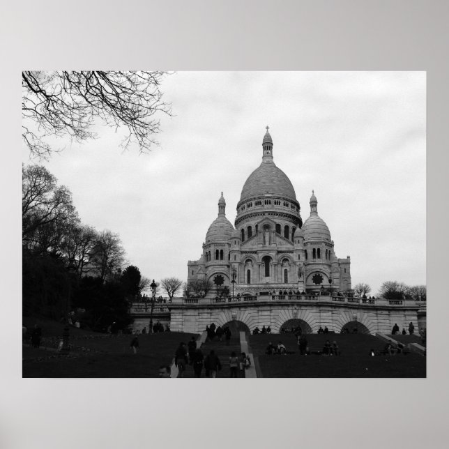 Basilica di Sacré Coeur Poster (Vorne)