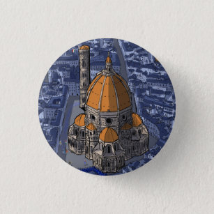 Basilica di San Lorenzo Florenz Italien Button
